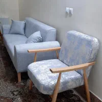 یه دست مبل 9 نفره نو بدون استفاده بفروش میرسد|مبلمان خانگی و میز عسلی|شیراز, شهرک گلستان شمالی|دیوار