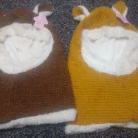 دو تا کلاه پشمی بزرگ نو|لباس|دزفول, |دیوار