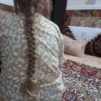 موی رنگ،شده