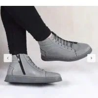 نیم بوت طوسی مردانه|کیف، کفش، کمربند|سنندج, |دیوار