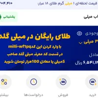 طلای میلی گلد