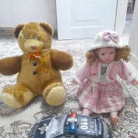 عروسک ،ماشین