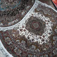 فرش تبریز نوین فر دایره۱۰۰۰شانه گرد۱۵۰×۱۵۰سایز|فرش|تبریز, |دیوار