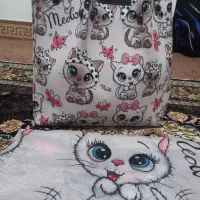 کیف و روسری ست دخترانه بچه گانه