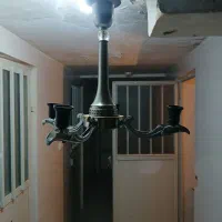 لوستر ۴شعله|لوستر و چراغ آویز|کرج, شهرک بنفشه|دیوار