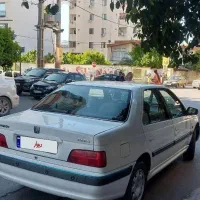 پژو پارس سفید مدل 93 بیرنگ کارمندی