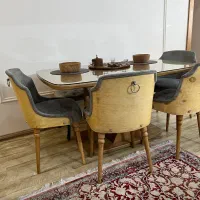 میز غذا خوری تمام چوب