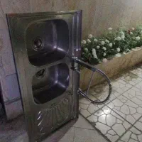 سینک ظرفشویی همراه باشیر