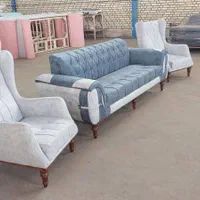 مبل راحتی مبلمان هفت نفره پیتر عمده ای و تکی|مبلمان خانگی و میز عسلی|قم, علی آباد|دیوار