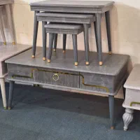 عسلی ۳تیکه ۱۹۵۰|مبلمان خانگی و میز عسلی|تایباد, |دیوار