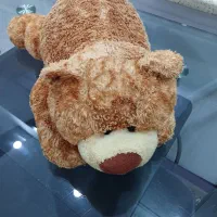 عروسک خرسی و صندل مشکی