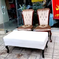 مبل گرد بهمراه  چندین  نیمکت ترک  به فروش|صندلی و نیمکت|مشهد, کلاهدوز|دیوار