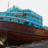 لنج آماده بارگیری