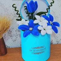 باکس و دسته گل شیک