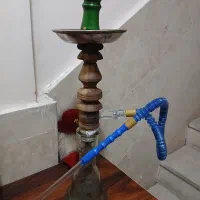 قلیون تنه چوبی