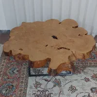 میز اسلب گرد