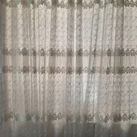 فروش پرده گیپور گل برجسته پانچ شده