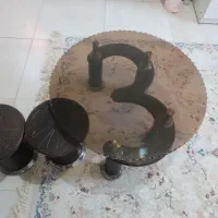 میز وسط مبلی با دوعدد عسلی|مبلمان خانگی و میز عسلی|ماهدشت, |دیوار