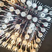 لوستر LED کریستالی|لوستر و چراغ آویز|گرگان, |دیوار