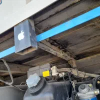 اتاق باری چوبی با روکش فلزی در حد نو|خودرو سنگین|آباده, |دیوار