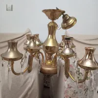 لوستر دو عددابکاری  وکریستالی