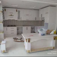کابینت آماده شیک و نصب بادوام MDFهایگلاس