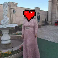 لباس مجلسی سایز ۴۶ رنگ گلبهی شیک