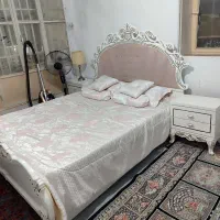 مبلمان ۸ نفره و تختخواب کامل با تشک|مبلمان خانگی و میز عسلی|بروجرد, |دیوار