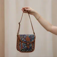 کیف دوشی ترمه یزدی|کیف، کفش، کمربند|تربت جام, شاد|دیوار