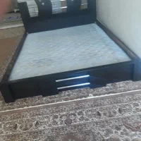 تخت خواب دونفره با تشک|تخت و سرویس خواب|اراک, |دیوار