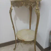 میز تلفن برنز