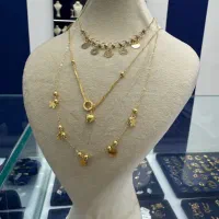 گردنبند ۱گرمی با نمای عالی طلا جمشیدی