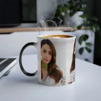 ماگ حرارتی طرح عالیا بهات کاپور با تکست اختصاصی|ظروف سرو و پذیرایی|تهران, آجودانیه|دیوار