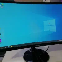 مانیتور منحنی سامسونگ CF390 سایز 24 اینچ کارکرده|قطعات و لوازم جانبی رایانه|گنبد کاووس, |دیوار
