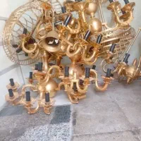 فروشنده و(خریدار)انواع لوسترو وسایل برنزی درکل کرج