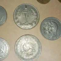 سکه های قدیمی جمهوری و شاهی|کلکسیون سکه، تمبر، اسکناس|گرگان, |دیوار