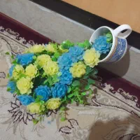 گل سلیکونی مصنوعی