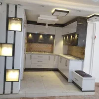 کابینت آشپزخانه رنگ طلایی(کد ۱۳۳۸)|مصالح و تجهیزات ساختمان|رشت, گیل|دیوار