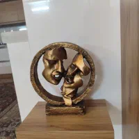 دو عدد مجسمه پلی استر رخ نو نو