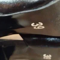 یک جفت کفش کاملا چرم مشکی|کیف، کفش، کمربند|رشت, گلسار|دیوار