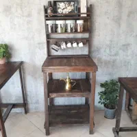 مینی بار بارخانگی میز دست ساز میز دستگاه قهوه ساز|صنایع دستی و سایر لوازم تزئینی|اصفهان, صدف|دیوار