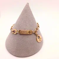 دستبند طلای 18عیار LV اجرت اقتصادی