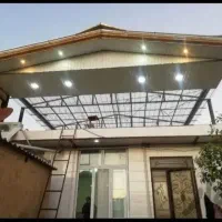 نصب شیروانی باران بام