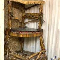 میز بار تمام چوب کلاسیک