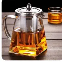 قوری پیرکس کف مربع و کف گرد ۹۵۰ میلی