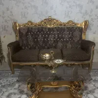 مبلمان ۹ نفره چوب راش فوق العاده سالم|مبلمان خانگی و میز عسلی|قرچک, صالح آباد|دیوار