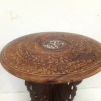 میز چوبی هندی قدیمی|کلکسیون اشیاء عتیقه|فولادشهر, مسکن مهر فولادشهر|دیوار