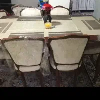 میز ناهار خوری ۶ نفره نو