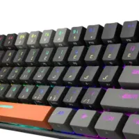 کیبورد گیمینگ تسکو سوییچ نقره‌ای