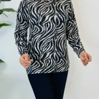 بلوز طرحدار زنانه ترک وارداتی|لباس|آذرشهر, |دیوار